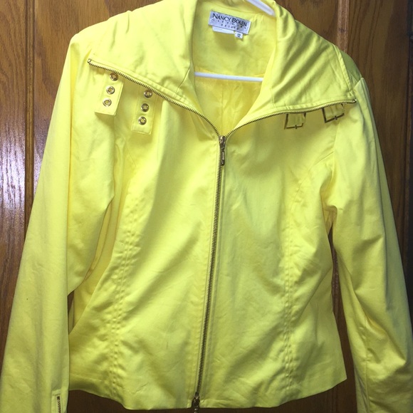 petite yellow jacket